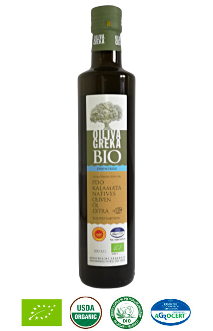 OILIVA GREKA BIO extra virgin olive oil