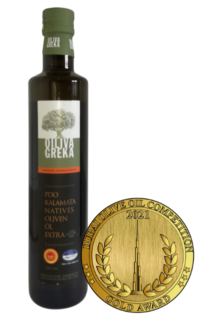 Oiliva Greka PDO Kalamata Natives Olivenöl